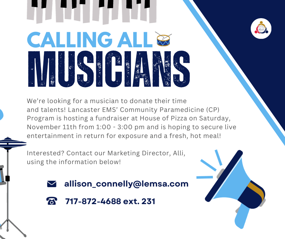 Calling All Musicians!